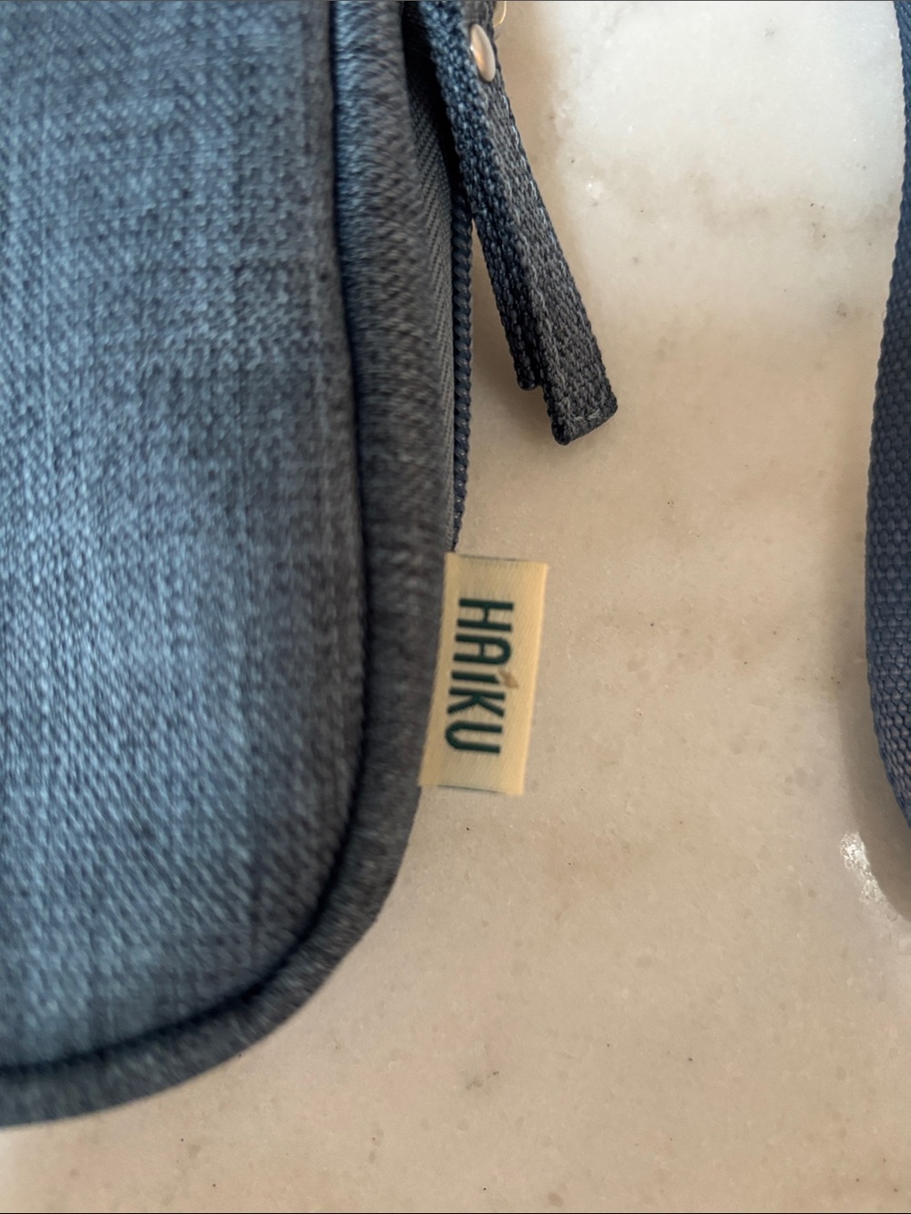 Haiku Blue Compact Crossbody Bag - Picture 2 of 7
